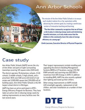 Ann Arbor Schools Case Study